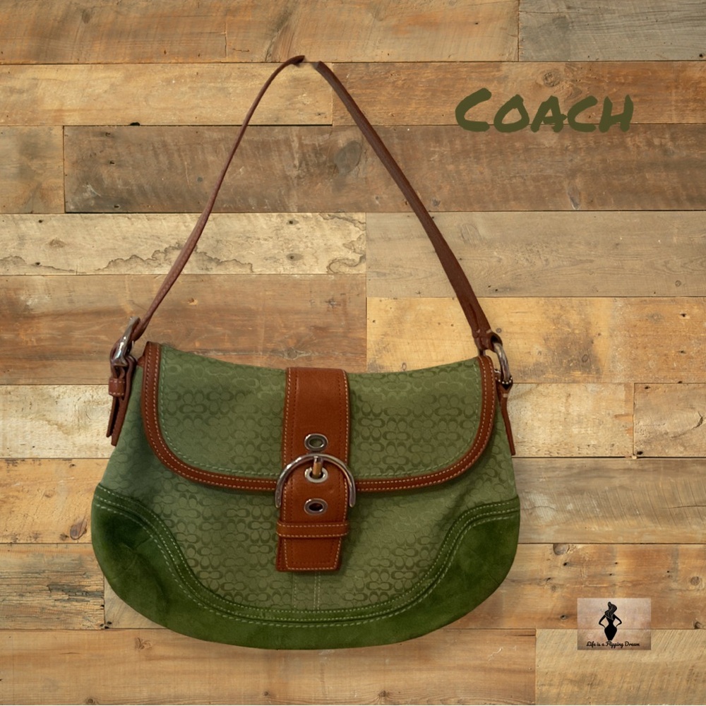 Coach Green Vintage SoHo Bag #1572